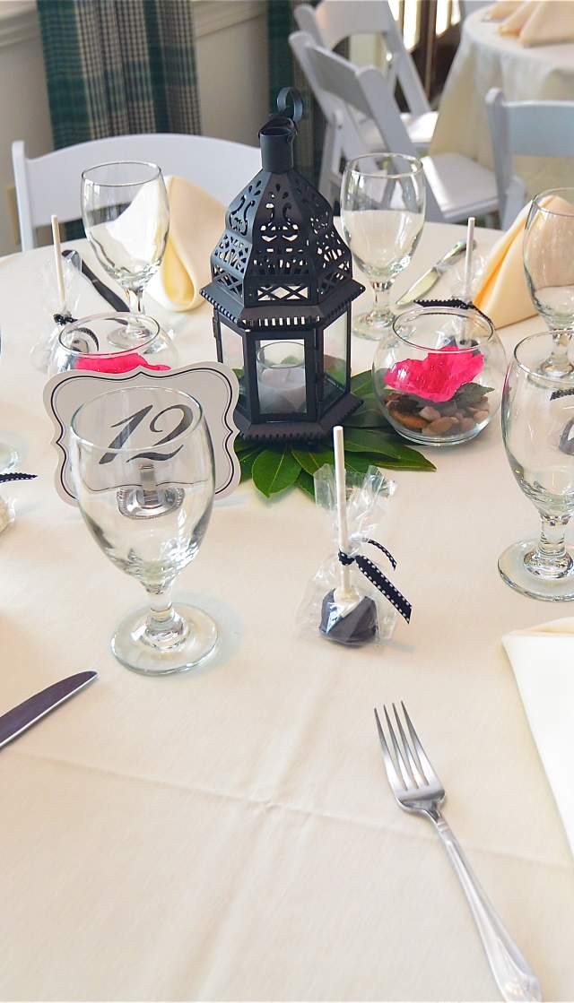 Set table with napkins and silverware