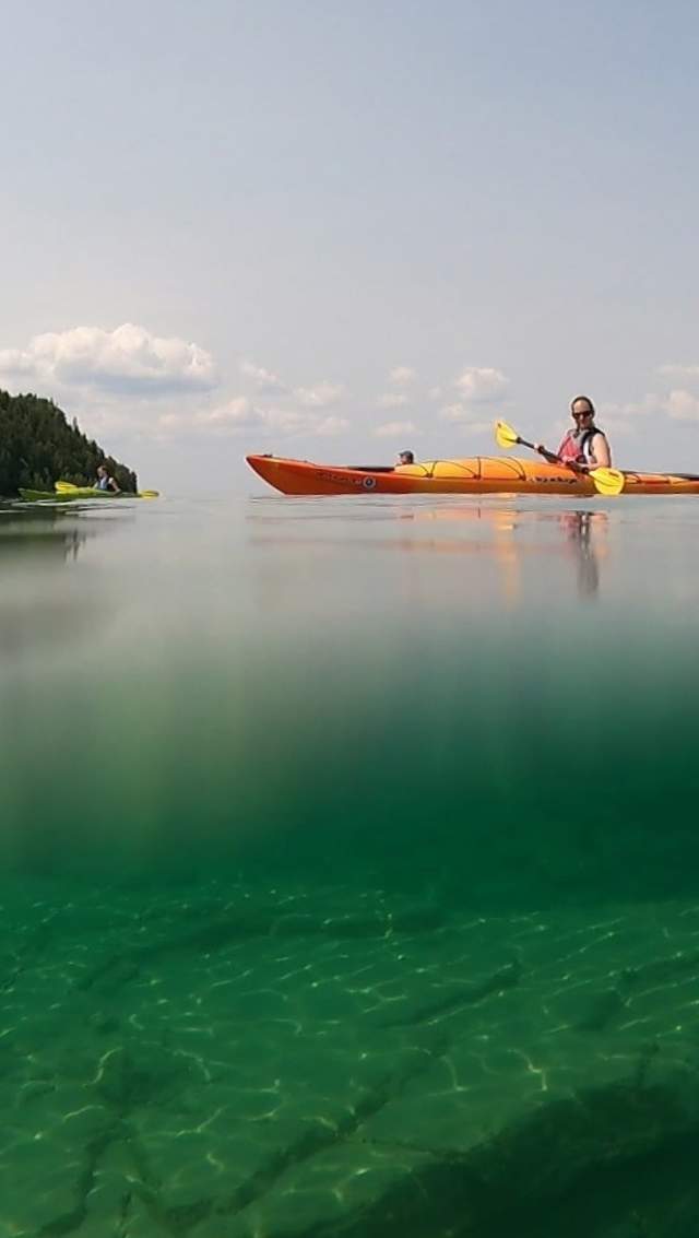 kayaking