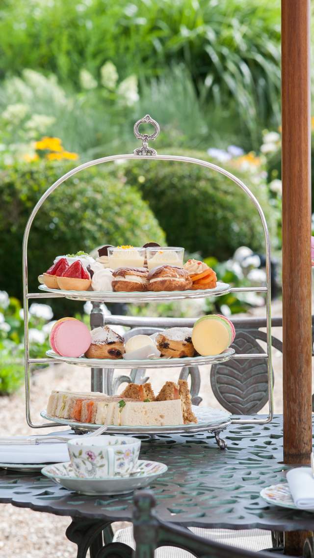 Afternoon Tea at Summer Lodge Country House Hotel in Dorset
