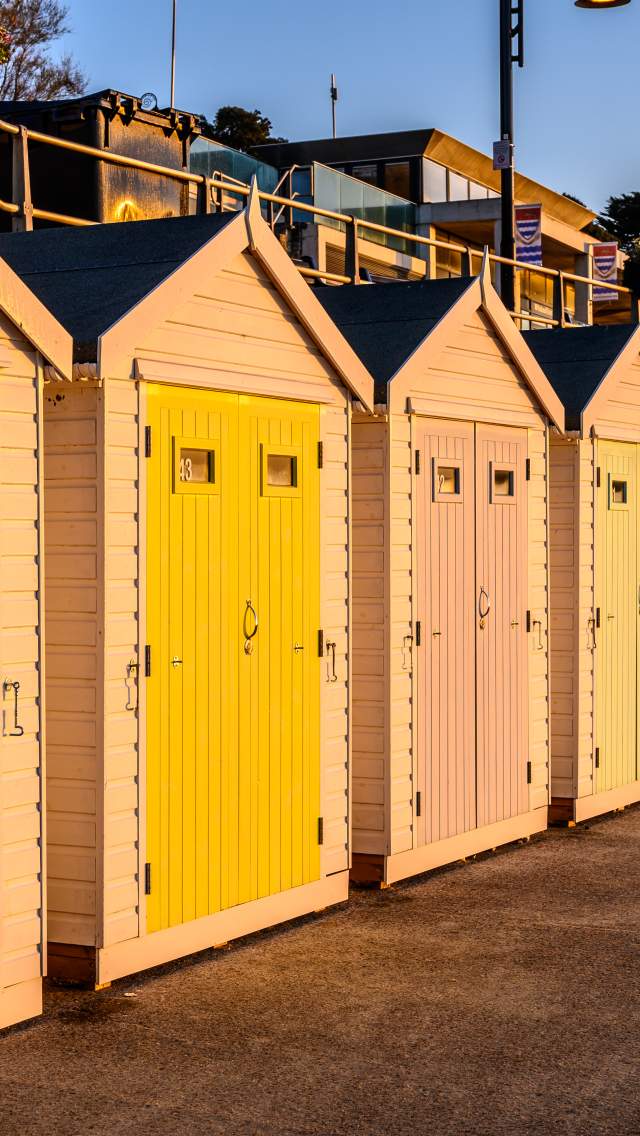 Beach Huts, Lyme Regis