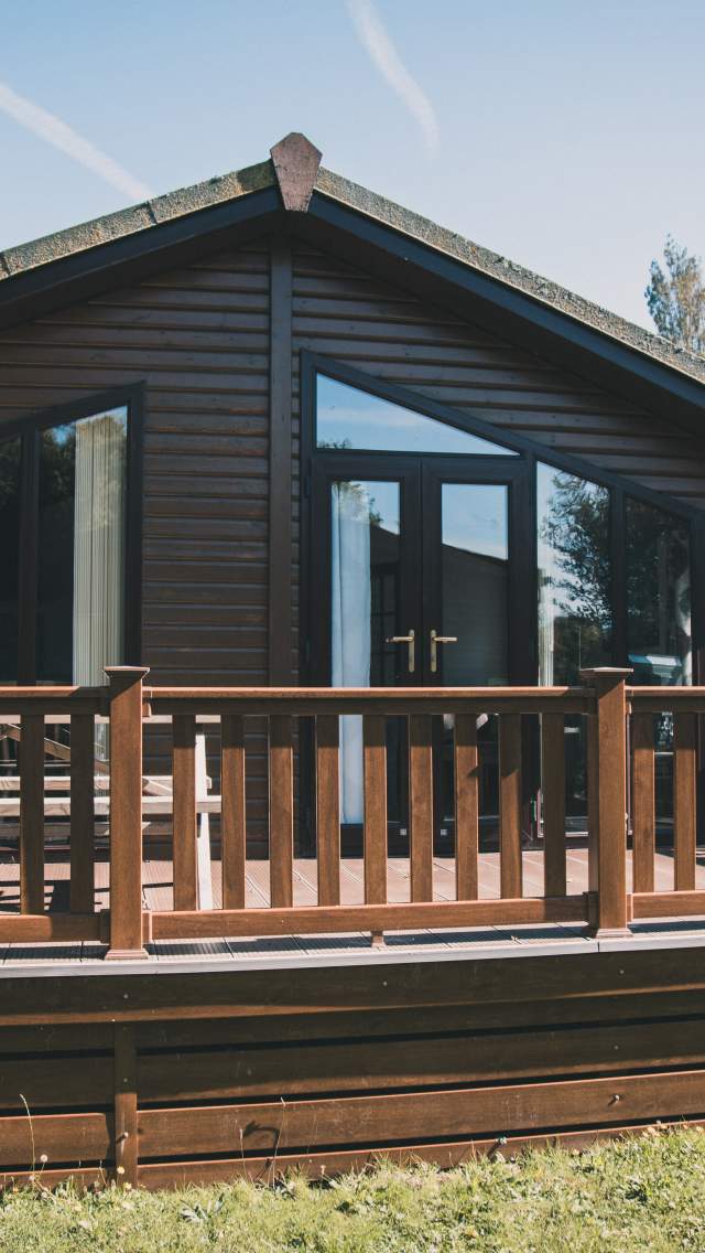 Holiday lodge at Newlands Holiday Park in Dorset