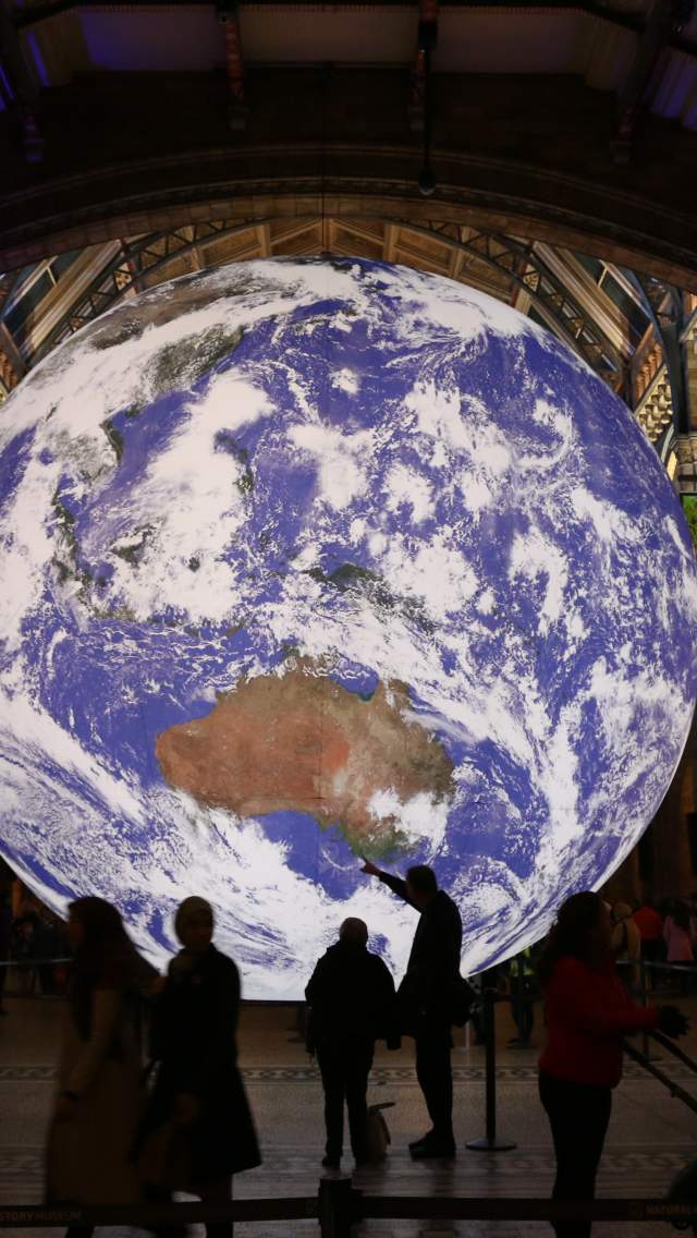 Gaia by Luke Jerram at the Natural History Museum