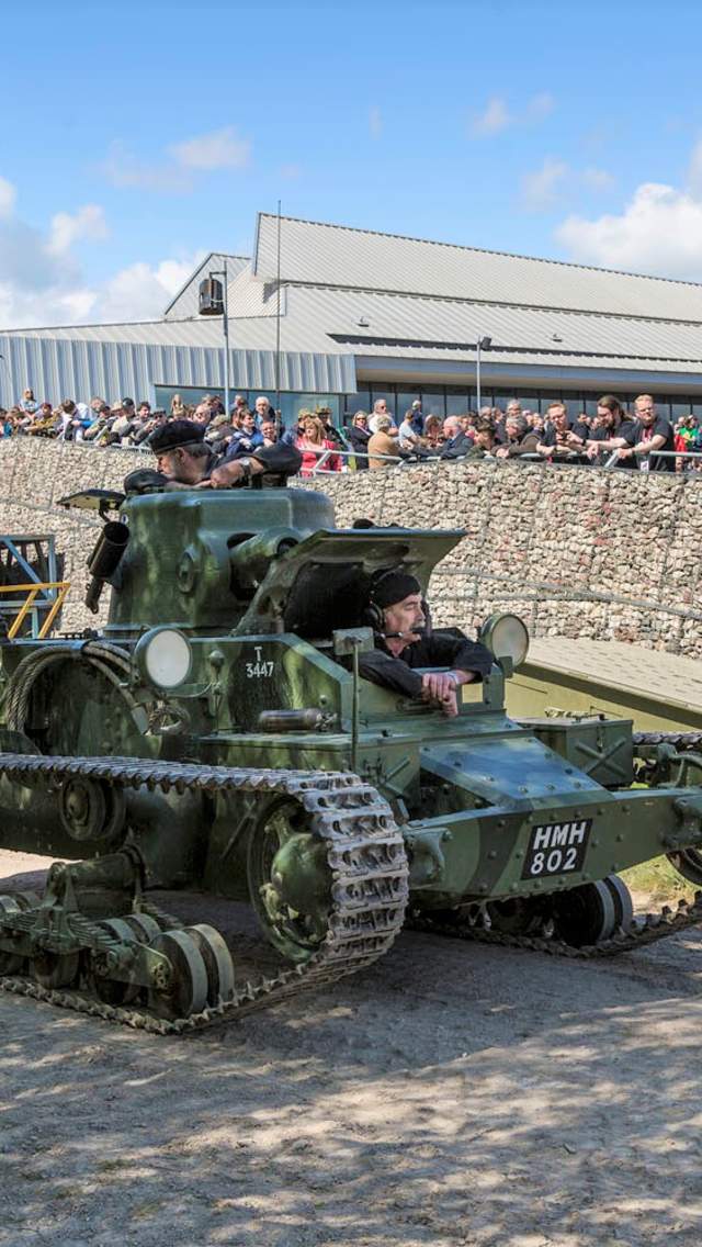Matilda 1 tank at The Tank Museum