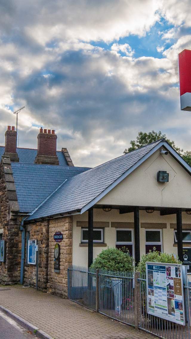 Exterior of Sherborne Train Station