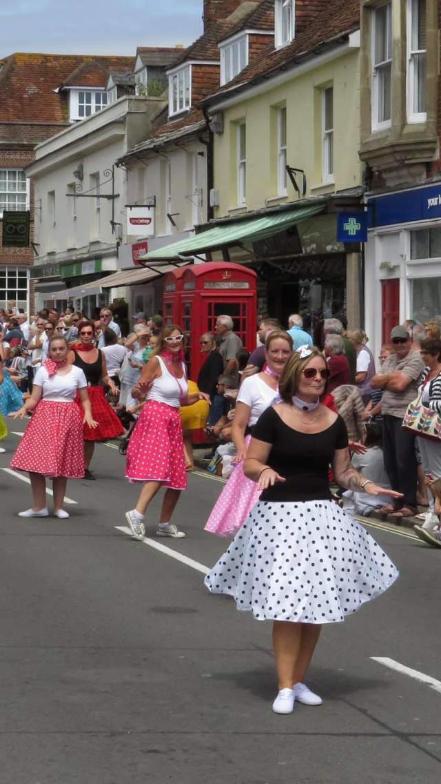 Wareham Carnival Dancing Street Parade