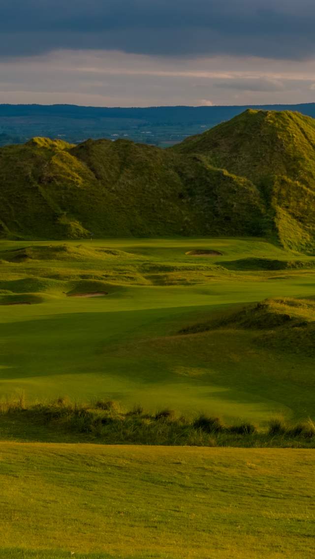 Tee box view of Portstewart Golf Club