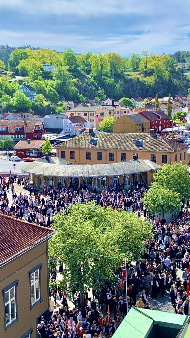 Halden torg mennesker