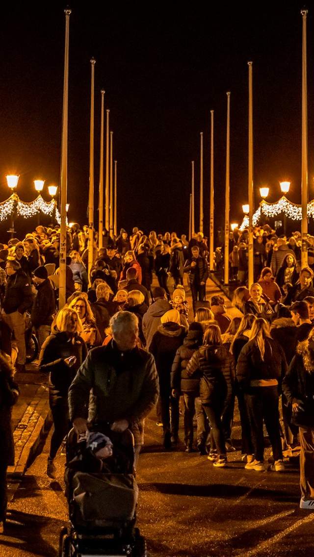 Julegateåpning i Halden