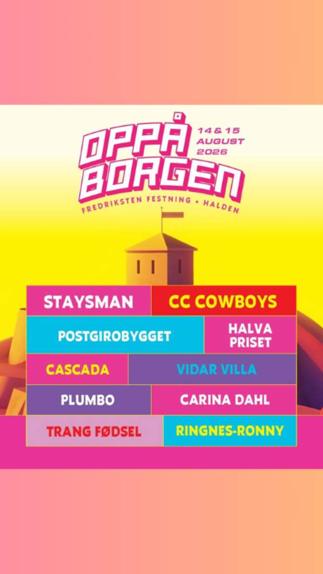Oppå Borgen plakat