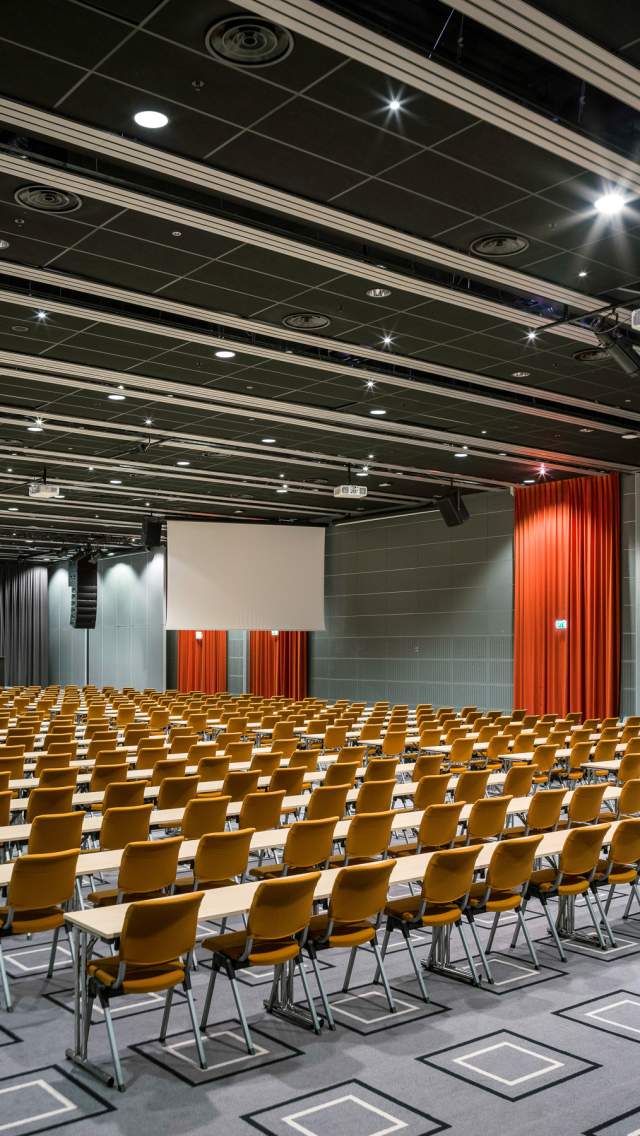 Den store konferansesalen på Quality Hotel Sarpsborg. Foto.