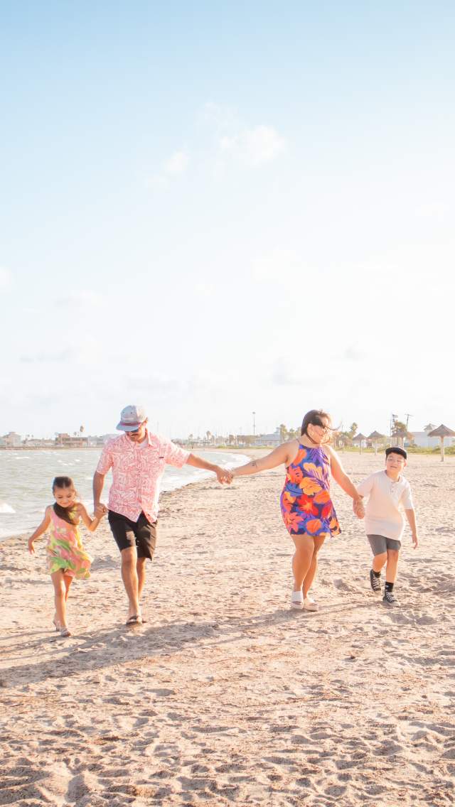 Family at the Beach