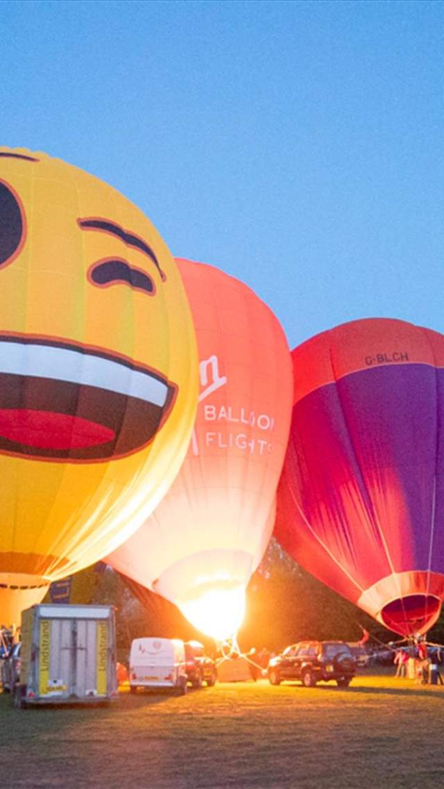 Balloon Fiesta in Telford Town Park
