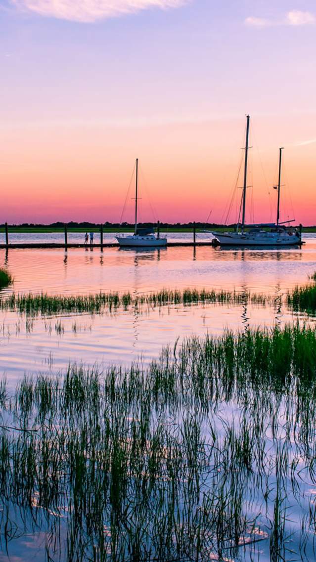 Golden isles marshes