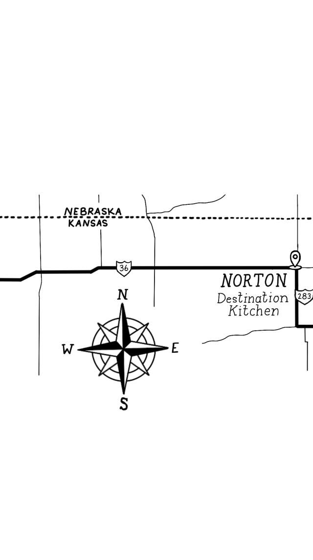Northwest Kansas Day Trip Map