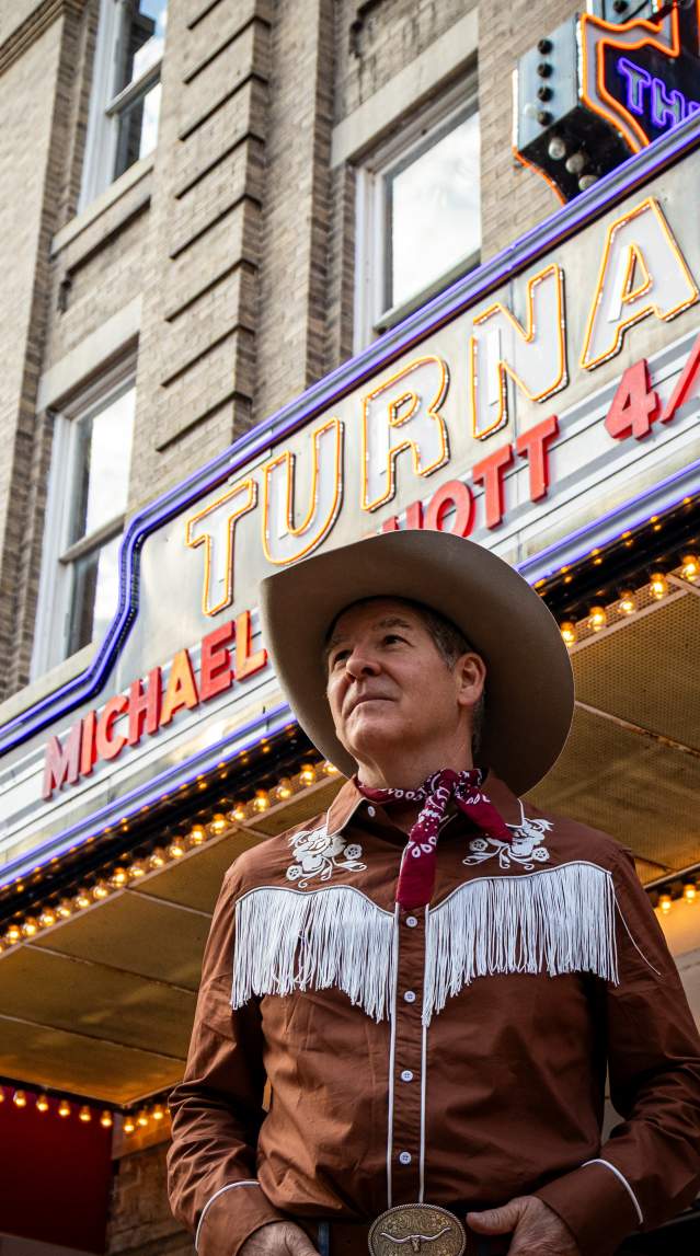 Historic Turnage Theatre - Cowboy