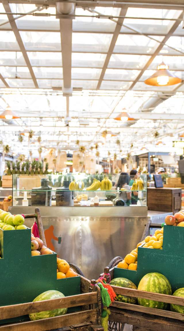 Upper Level inside the Anaheim Packing House