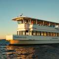 King Fisher Fleet boat, "Charlotte Lady," on a sunset cruise in Charlotte Harbor/Peace River