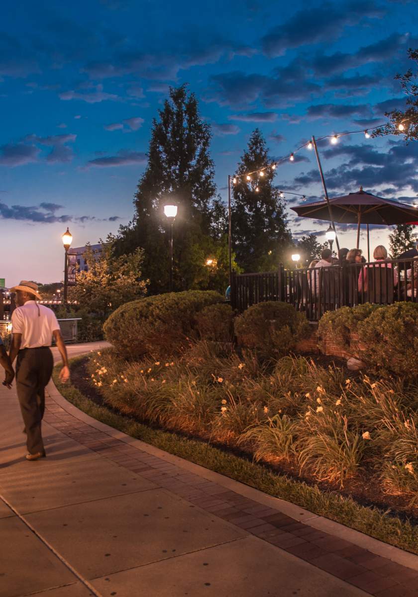 Dusk on the Wilmington Riverfront