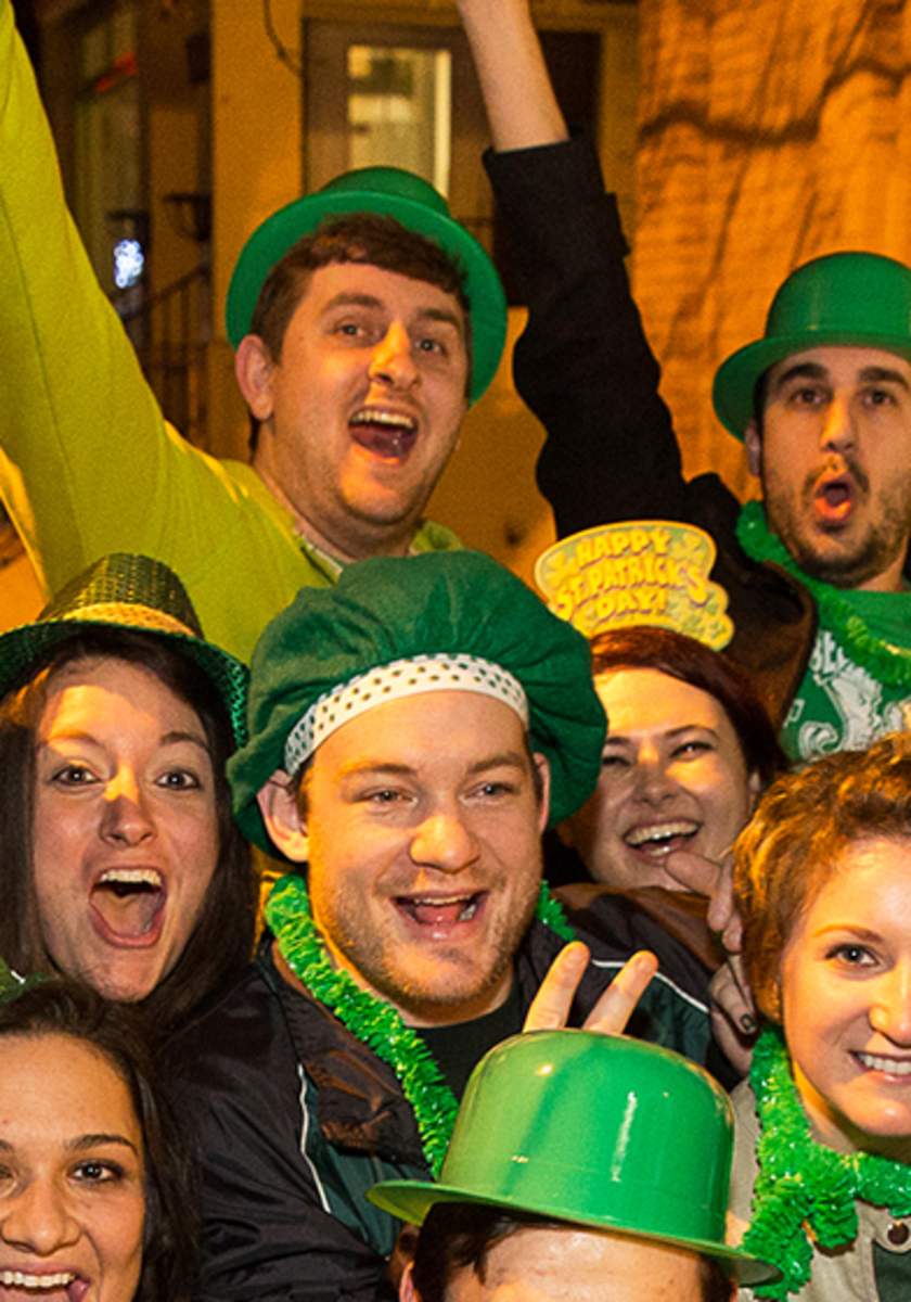 St. Patrick's Day in Trolley Square