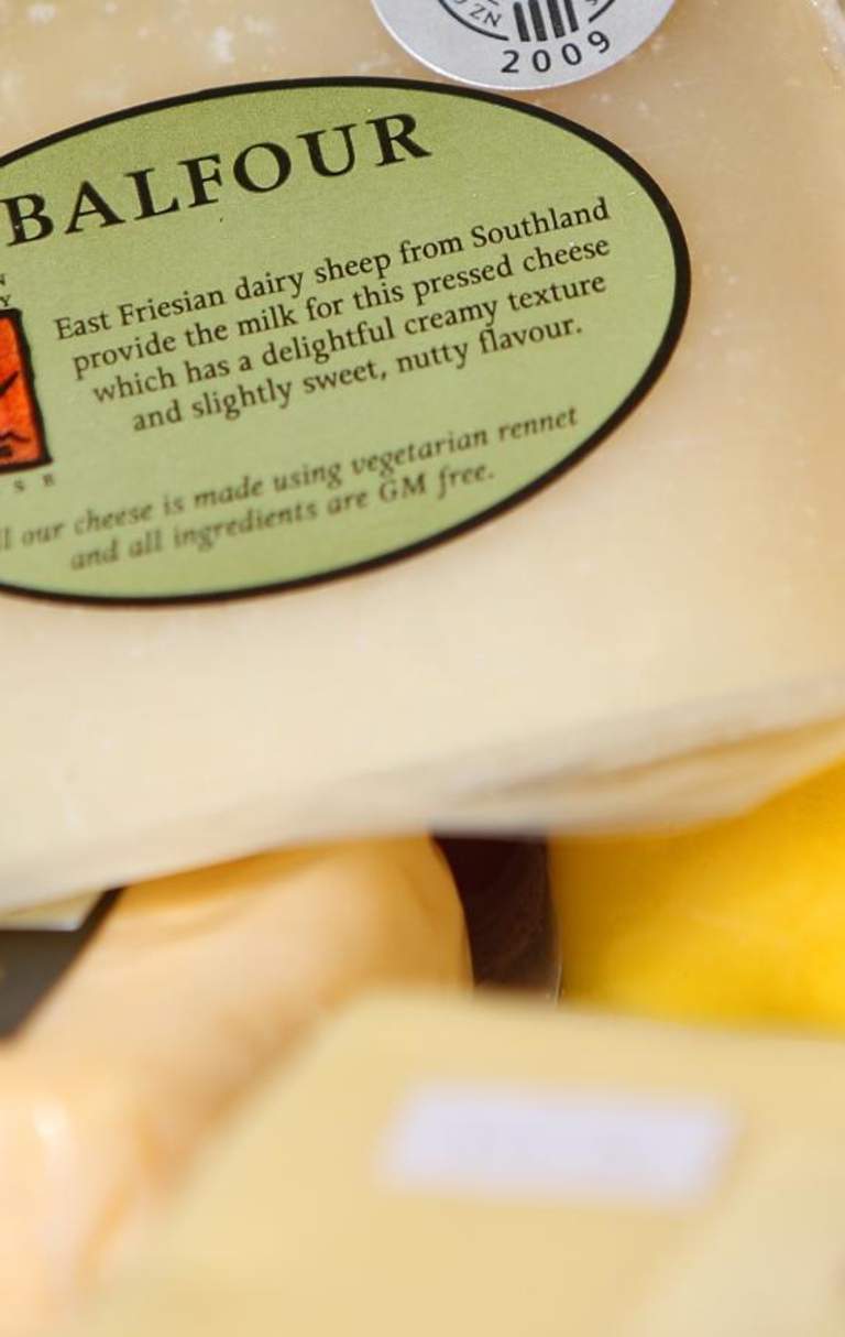 Gibbston Valley cheese