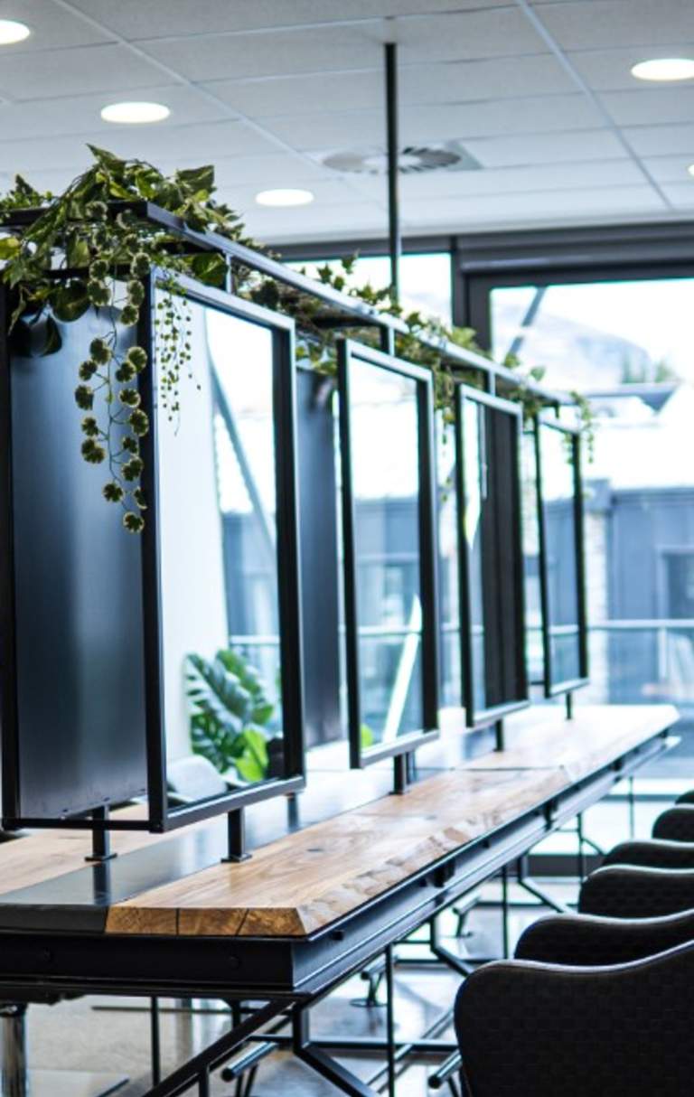 Iron & Ivy Hair Salon interior, Queenstown