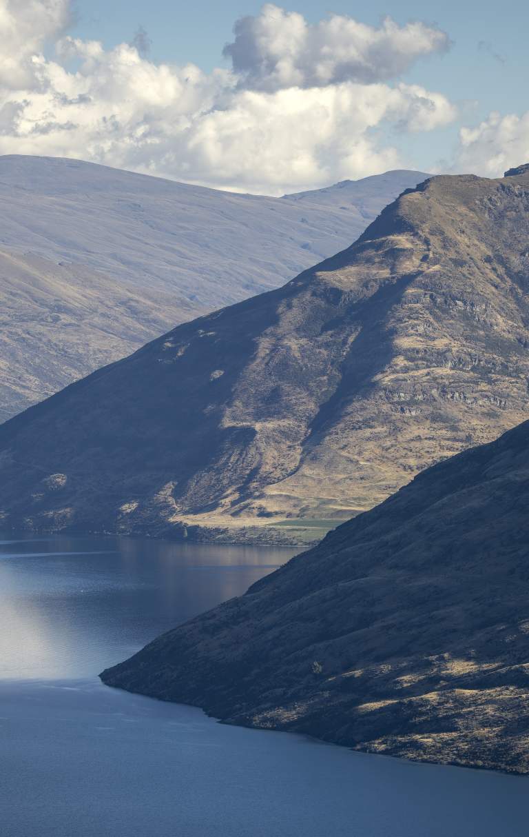 Mountains and Lake