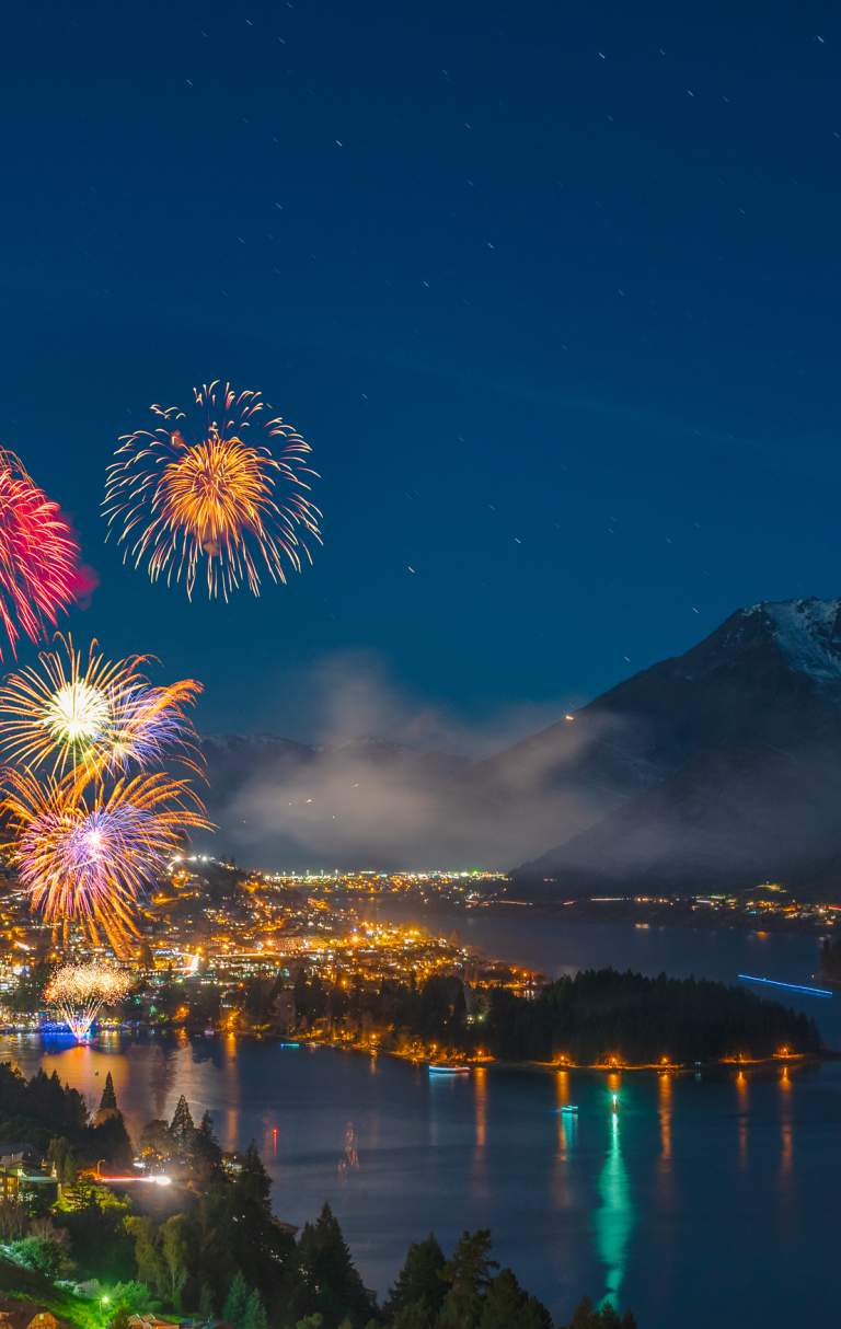 Winter Festival Queenstown Fireworks