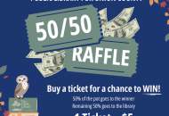 50/50 Raffle for the Library!