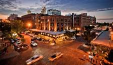 The Old Market Entertainment District is a perfect backdrop for a rustic Omaha date night