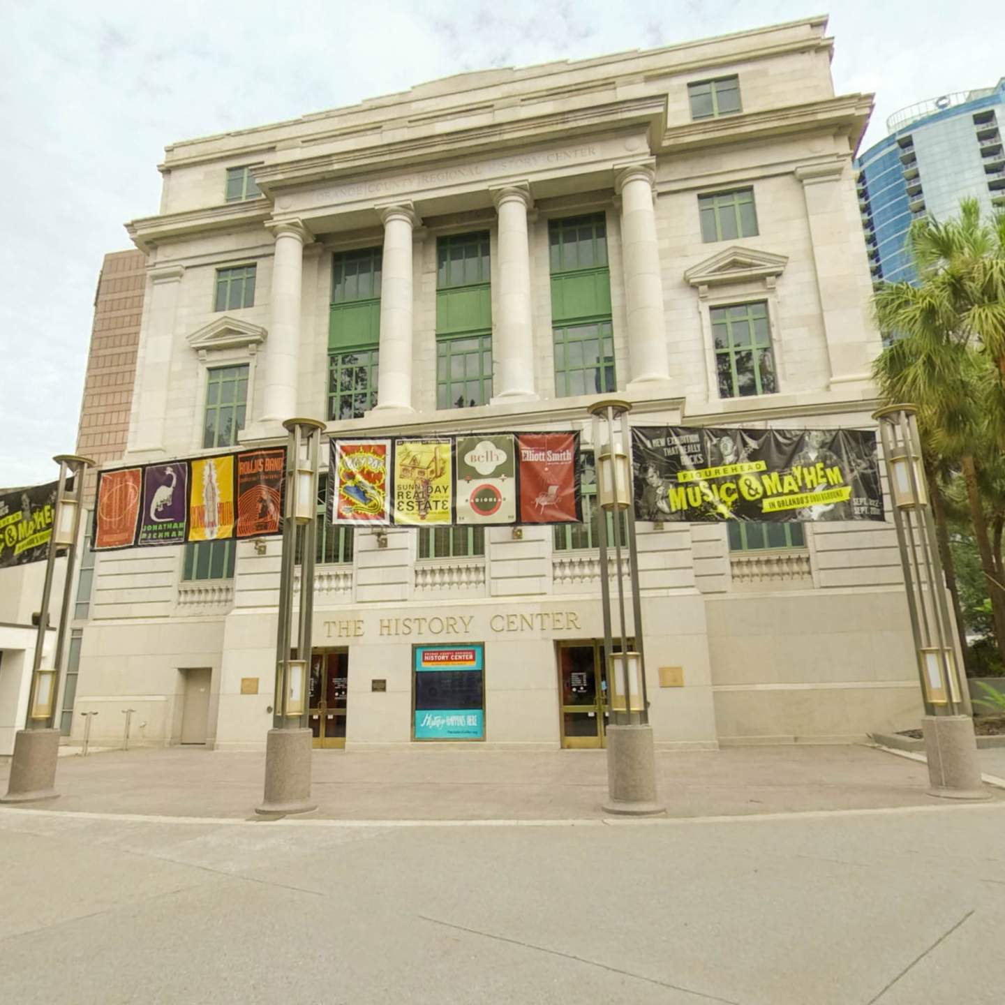 Virtual tour image of Orange County Regional History Center for Visit Orlando Website. Created in house, full usage rights.