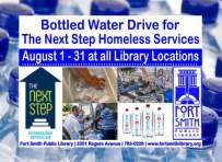 Bottle Water Drive for the Next Step Day Room