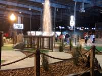 bumper cars at The City Forum