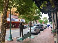 Franklin Street with art, theatre, and shops