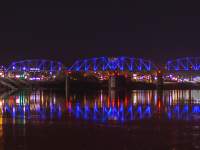 Bridge Lights at Night