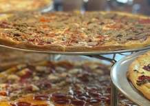 Variety of pizza's at Brooklyn Joe's in Punta Gorda