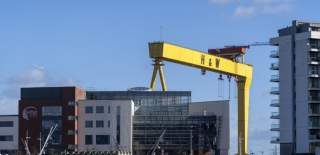 Photo of Harland and Wolff in Belfast