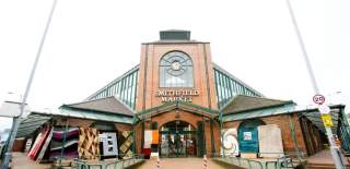 Exterior image of Smithfield Market Belfast