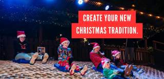 Create your new Christmas tradition - Twilight toboganning at Mendip Activity Centre - CREDIT Visit West