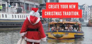 Create your new Christmas tradition - Sail with Santa with Bristol Ferry - CREDIT Visit West