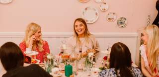 A group of women enjoying afternoon tea at Ashwell & Co in West Bristol - credit Ashwell & Co