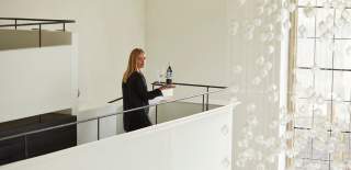 At The Chapel gallery in Bruton