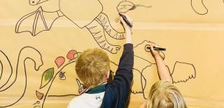 Arnolfini Let's Make art workshop