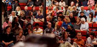 An audience at the Tobacco Factory Theatre, Bristol - credit Tobacco Factory Theatres