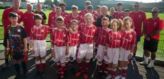 Bristol City Cerebral Palsy Football Club Team photo