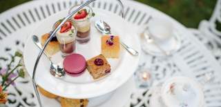 Afternoon tea at Berwick Lodge
