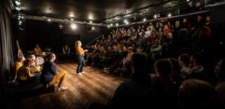 A performance at the Bristol Improv Theatre - credit Lee Pullen