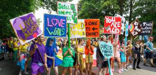 Pride Parade at Bristol Pride 2019 CREDIT Martin Parr / Magnum Photos