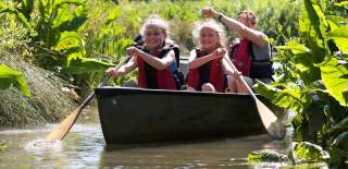 Canoe Safari at WWT Slimbridge Wetland Centre - credit Ben Langdon