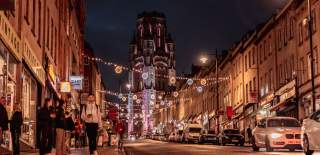 Bristol Christmas lights on Park Street 2023 - credit Bristol City Centre BID