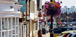 Shops in Chipping Sodbury in South Gloucestershire - credit Visit West